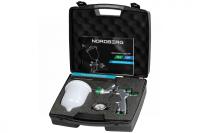 Краскопульт HVLP с верхним бачком, сопло 1,4 мм, пластиковый кейс np7514