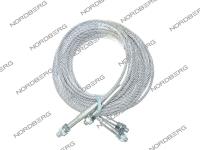 Тросы для подъемника NORDBERG N4124-4T (2 шт.) n4124-4t#ros