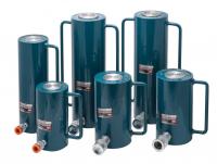 Цилиндр гидравлический 30т (ход штока - 50мм, длина общая - 185мм, давление 666 bar) f-1304-1