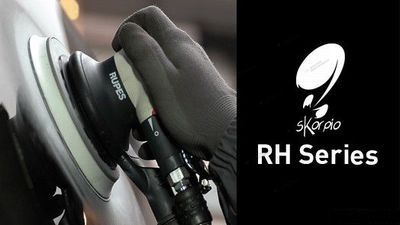 Пневматическая шлифовальная машинка rupes rh156a, skorpio 6 мм