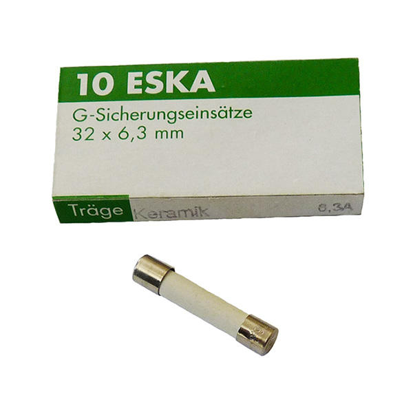 Предохранители 6,3 на 32 6,3 А, JAB, 175423 50115