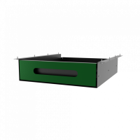 Подвесной ящик GTY1 для верстака, цвет зелёный, GAROPT gty1.green