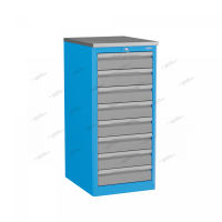 Тумба инструментальная Technic XL8 с оцинкованной накладкой