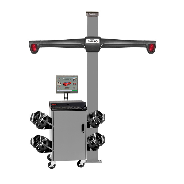 Стенд сход-развал 3D, 4-x камерный, неподвижная стойка, QuickGrip адаптеры, HUNTER, WA510E/HE421FC3E 177440