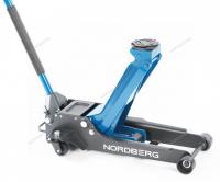 Домкрат подкатной, грузоподъемность 3,5 тонн, подхват 95 мм, выс.подъема 540 мм NORDBERG n32037