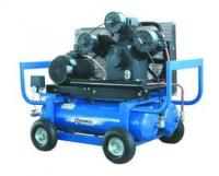 Компрессор мобильный поршневой строительный 90.LB75 REMEZA (Белоруссия): 980 л/мин., 8 бар, ресивер 90 л., 5,5 кВт, 380В, габариты без упак. 1400х840х1030 мм, 180 кг. сб4/с-90.lb75