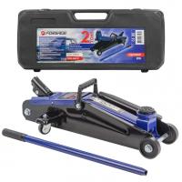 Домкрат подкатной гидравлический 2т (h min 130мм, h max 380мм) в кейсе f-t83000f big