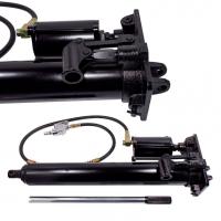 Цилиндр гидравлический удлиненный с дополнительным пневмоприводом, 5т (общая длина - 635мм, ход штока - 490мм) rf-0505b