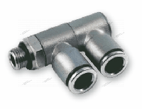 разъем цанговый F-образный с уплотнением вращающийся m1/8inch (Дюйм) 8мм b196/3