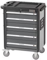 Тележка инструментальная, 5 выдвижных ящиков, серая t5n(g)