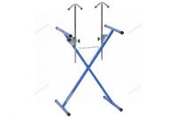 Стенд для покраски деталей Х-образный с регулируемыми держателями s3e