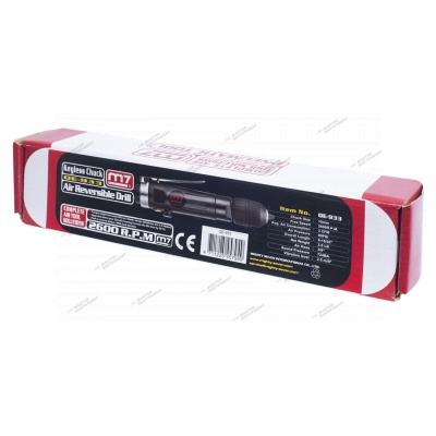 Дрель пневматическая 10 мм, 2600 об/мин., реверс, быстро-зажимной патрон mighty seven qe-933