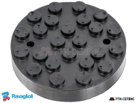 Накладка резиновая для подъемников inch (Дюйм)Ravaglioliinch (Дюйм) mid. КОРД 1026к