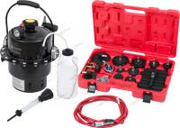 Набор приспособлений для замены тормозной жидкости, 6 л, комплект крышек адаптеров, 15 предметов 102-40005