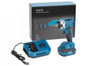 Гайковерт аккумуляторный, 1/2inch (Дюйм), 20 В, 300 Нм, аккумулятор 4 A и зарядное устройство, в чехле ne803k