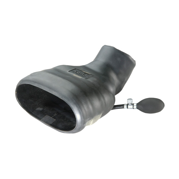 Вытяжная насадка с пневмоподсоединением, овальная насадка с пневмонасосом, NORFI, 25-4937-110 126324