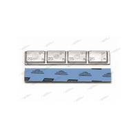 Самоклеющиеся балансировочные грузики 100г, 25шт. clipper 0065