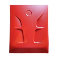 Крышка передняя пластиковая Clever красная, арт. XPA086CR054 Red