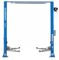 Подъемник двухстоечный 4 т, верхняя синхронизация, с электростопорами, H=3,6 м, 380 В, синий n4120he-4b
