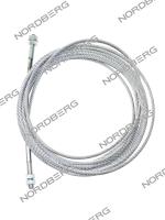 Трос для подъемника 4440J (11мм) оц. nordberg