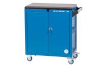 Тележка инструментальная, 3 полки с дверцами t2n