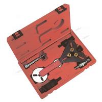 Набор для обслуживания компрессора кондиционера, кейс, 8 предметов мастак 105-30008c