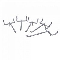 Крючок GAROPT для перфорированной панели / экрана верстака, 100мм (компл. 5 шт) gtppk100