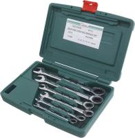 166506MB комплект трещоточных комбинированных ключей, 8-19 мм, 6 шт 166506mb