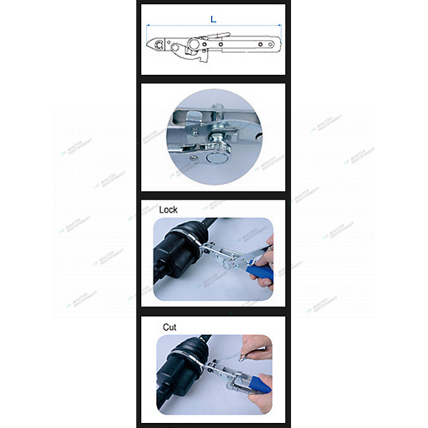 Приспособление для резки и установки ленточных хомутов ШРУС king tony 9bb31