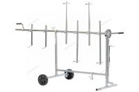 Стенд для окраски деталей, вращающийся s2