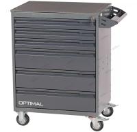 Тележка инструментальная, 6 выдвижных ящиков nt216 7012/7015