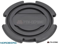 Накладка резиновая на домкрат подкатной ø106 h14 1044