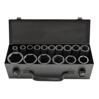 CS122316 Набор длинных ударных головок 1/2inch (Дюйм) 10-36 мм. cs122316