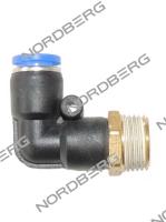 Фитинг угловой D8 - M3/8inch (Дюйм) цб-00007792