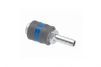 Разъем inch (Дюйм)мамаinch (Дюйм) быстросъемный - елочка Ø 10 мм, с пластиковой муфтой npf10p