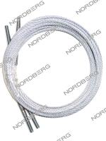 Трос для подъемника NORDBERG N4120B-4T (комплект 2 шт.) x006700