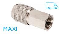 Разъем inch (Дюйм)мамаinch (Дюйм) МАКСИ быстросъемный - резьба F1/2inch (Дюйм) npf34m