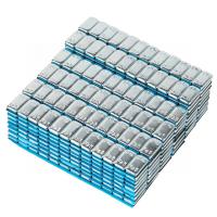 Грузики самоклеящиеся (12х5 г) Fe закругленные L=14 см, 50 лент w5fr3