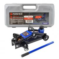 Домкрат подкатной гидравлический 2т (h min 135мм, h max 320мм) в кейсе f-ta82007(кейс)