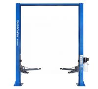 Подъемник двухстоечный 4 т, верхняя синхронизация, H=4 м, 220 В, синий n4120h1-4b_220