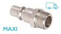 Переходник inch (Дюйм)папаinch (Дюйм) МАКСИ быстросъемный - резьба M1/2inch (Дюйм) npm24m