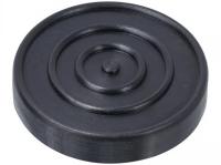 Резиновая накладка для подкатного домкрата ø100 h30 (ЭКОНОМ) 0002