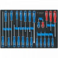 Набор отверток, ложемент, 24 предмета 9-31124mrv