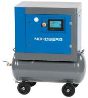 Компрессор винтовой, 4,0 кВт, ресивер 160 л, 10 бар, 510 л/мин nca7.5r