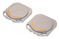 Круги поворотные для сход-развала 400х400х50 мм, 2 шт. tp3