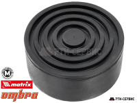 Накладка резиновая на домкрат подкатной ø105 h45 1001