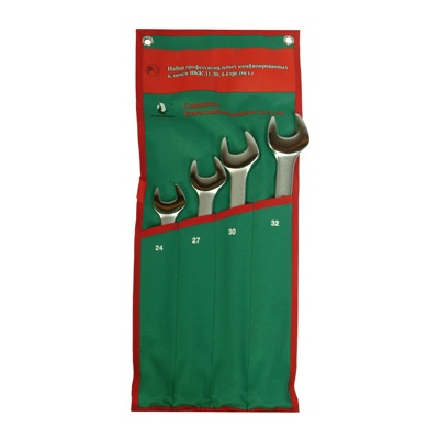 Набор комбинированных гаечных ключей СТАНКОИМПОРТ, НКК.11.30.4 нкк.11.30.4