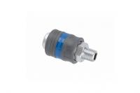 Разъем inch (Дюйм)мамаinch (Дюйм) быстросъемный - резьба M1/4inch (Дюйм), с пластиковой муфтой npf22p