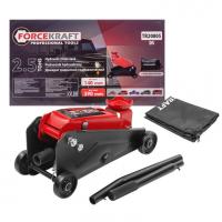 Домкрат подкатной гидравлический 2.5т (h min 140мм, h max 390мм) fk-tr20005ds