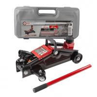 Домкрат подкатной гидравлический 2 т (h min 135мм, h max 320мм) в кейсе fk-ta82007 кейс
